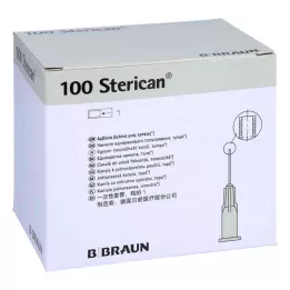 STERICAN İğneler 27 G 0,4x25 mm künt, 100 adet