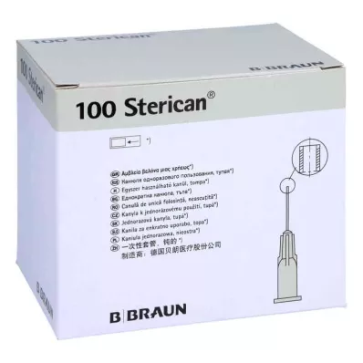 Sterican kanüller 27 G 0,4x25 mm künt (100 adet) Sterican kanüller 27 G 0,4x25 mm künt (100 adet)