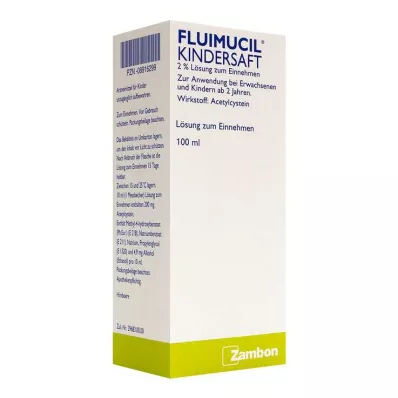 Fluimucil çocuk suyu, 100 ml