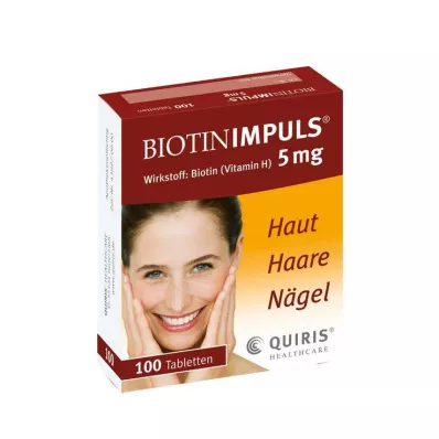 Biotin Impulse 5 mg tablet, 100 adet