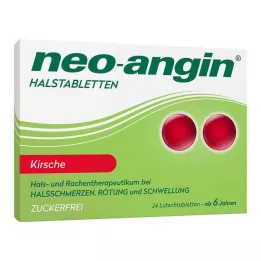 NEO-ANGIN Boğaz pastilleri kiraz, 24 adet