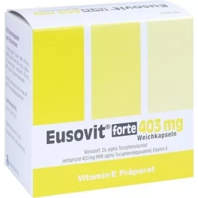 EUSOVIT forte 403 mg yumuşak kapsül, 100 adet