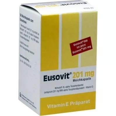 EUSOVIT 201 mg yumuşak kapsül, 50 adet