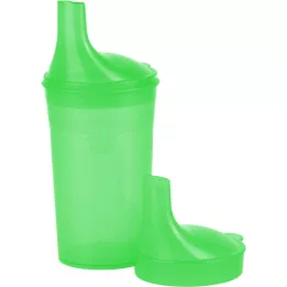 EINNEHMEBECHER sapsız w.2 kapaklı 4+12mm yeşil, 1 adet