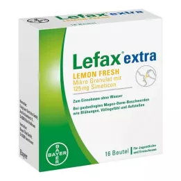 Lefax ekstra Limon Taze granülleri, 16 adet