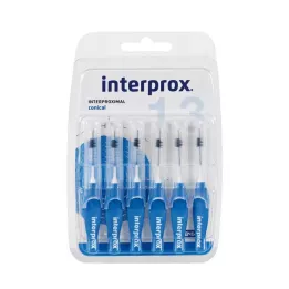 Interprox reg konik mavi diş arası fırçası Blis, 6 adet