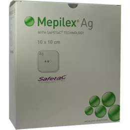MEPILEX Ag köpük sargı 10x10 cm steril, 10 adet