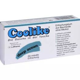 COOLIKE Derin okyanus ferahlatıcı mendil, 5 adet