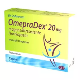 Omepradex 20 mg enterik kaplı sert kapsül, 14 adet