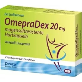 OMEPRADEX 20 mg gastro-dirençli sert kapsül, 7 adet
