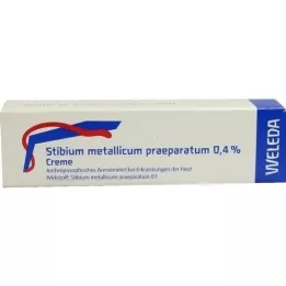 STIBIUM METALLICUM PRAEPARATUM %0,4 krem, 25 g