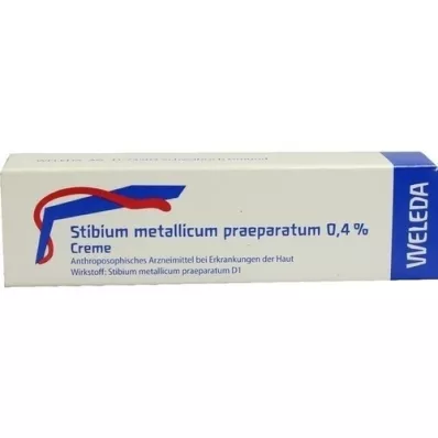 STIBIUM METALLICUM PRAEPARATUM %0,4 krem, 25 g