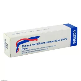 STIBIUM METALLICUM PRAEPARATUM %0,4 krem, 25 g