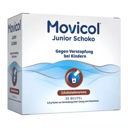 Movicol Junior oral solüsyon hazırlamak için çikolata tozu, 30X6,9 g