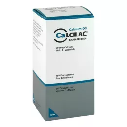 CALCILAC Çiğneme tabletleri, 180 adet