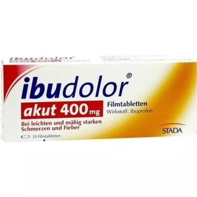 IBUDOLOR akut 400 mg film kaplı tabletler, 10 adet