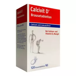 CALCIVIT D Efervesan Tablet, 120 Kapsül