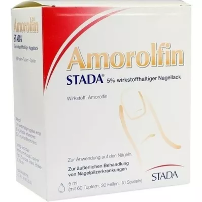 AMOROLFIN STADA %5 aktif içerikli oje, 5 ml