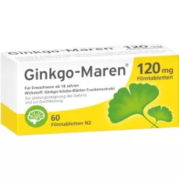 GINKGO-MAREN 120 mg film kaplı tablet, 60 adet