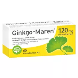 GINKGO-MAREN 120 mg film kaplı tablet, 60 adet