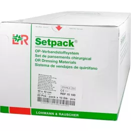 MULLKOMPRESSEN 10x10 cm steril 12x RK, 20X10 adet