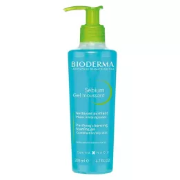 BIODERMA Sebium Gel Moussant Temizleme Jeli, 200 ml