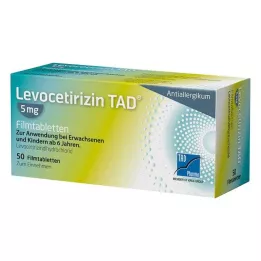 Levosetirizin TAD® 5 mg film kaplı tablet, 50 adet