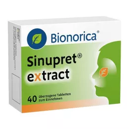 SINUPRET ekstrakt kaplı tabletler, 40 adet