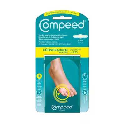 COMPEED Nemlendirici mısır plasterleri, 6 adet