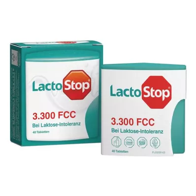Lactostop 3.300 FCC tablet tıklamalı dağıtıcı, 40 adet