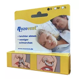 Nozovent® Küçük burun klipsi, 2 adet