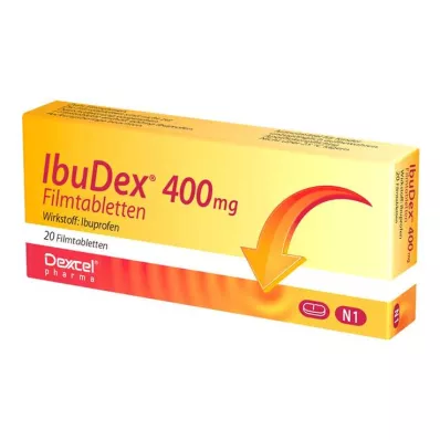 IBUDEX 400 mg film kaplı tabletler, 20 adet IBUDEX 400 mg film kaplı tabletler, 20 adet