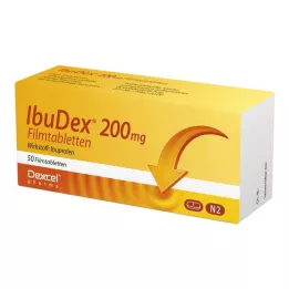 IBUDEX 200 mg film kaplı tablet, 50 adet