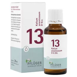 BIOCHEMIE Pflüger 13 Kalium arsenicosum D 6 damla, 30 ml