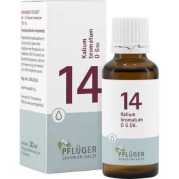 BIOCHEMIE Pflüger 14 Potasyum bromatum D 6 damla, 30 ml