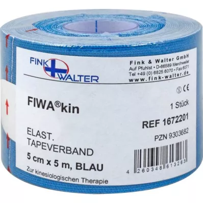 Elastik bant 5cmx5m mavi, 1 adet Elastik bant 5cmx5m mavi, 1 adet