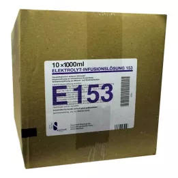 ELEKTROLYT İnf.-Lsg. 153 PE-Şişe, 10X1000 ml