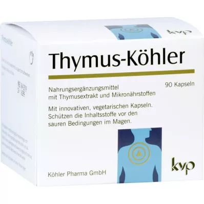 THYMUS KÖHLER Kapsüller, 90 adet