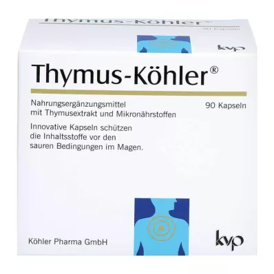 THYMUS KÖHLER Kapsüller, 90 adet
