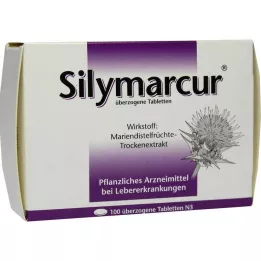 Silymarcur kaplı tabletler, 100 adet