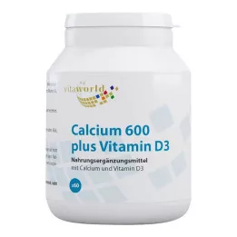 CALCIUM 600 plus D3 Tablet, 60 Kapsül