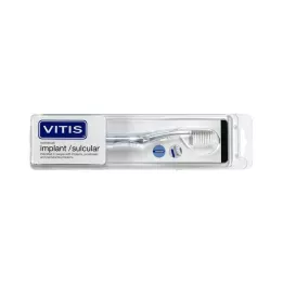 VITIS implant sulkus/sulküler diş fırçası, 1 adet