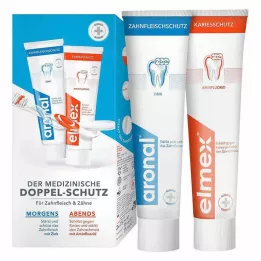 ARONAL/ELMEX Çift korumalı diş macunu, 2X75 ml