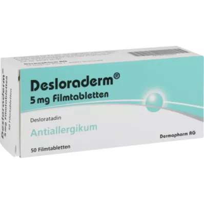 DESLORADERM 5 mg film kaplı tabletler, 50 adet