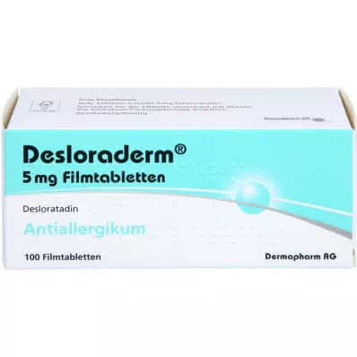 DESLORADERM 5 mg film kaplı tablet, 100 adet