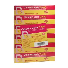 CALCIUM VERLA D 400 Efervesan Tablet, 120 Kapsül