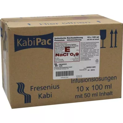 İzotonik salin solüsyonu 100ml yarı dolu, 10X50 ml İzotonik salin solüsyonu 100ml yarı dolu, 10X50 ml