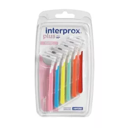 Interprox plus Blister Mix çeşitli renkler Interdentalb, 6 adet