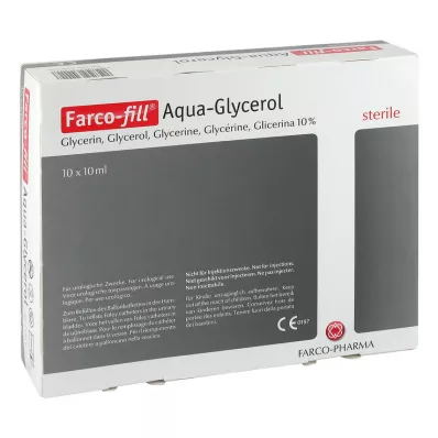 FARCO-Aqua-Gliserol doldurun, 10X10 ml