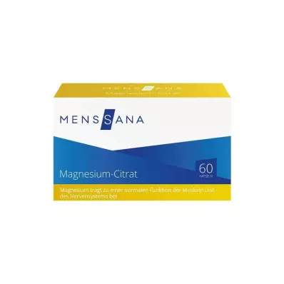 MAGNESIUMCITRAT MensSana Kapsül, 60 Kapsül